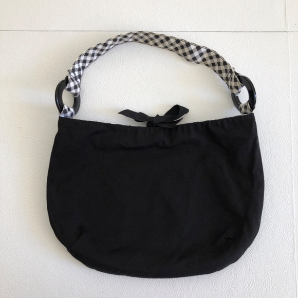 Black & White Check Purse - Picture 5 of 5